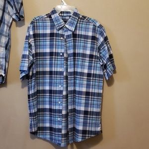 St johns button down Plaid button down